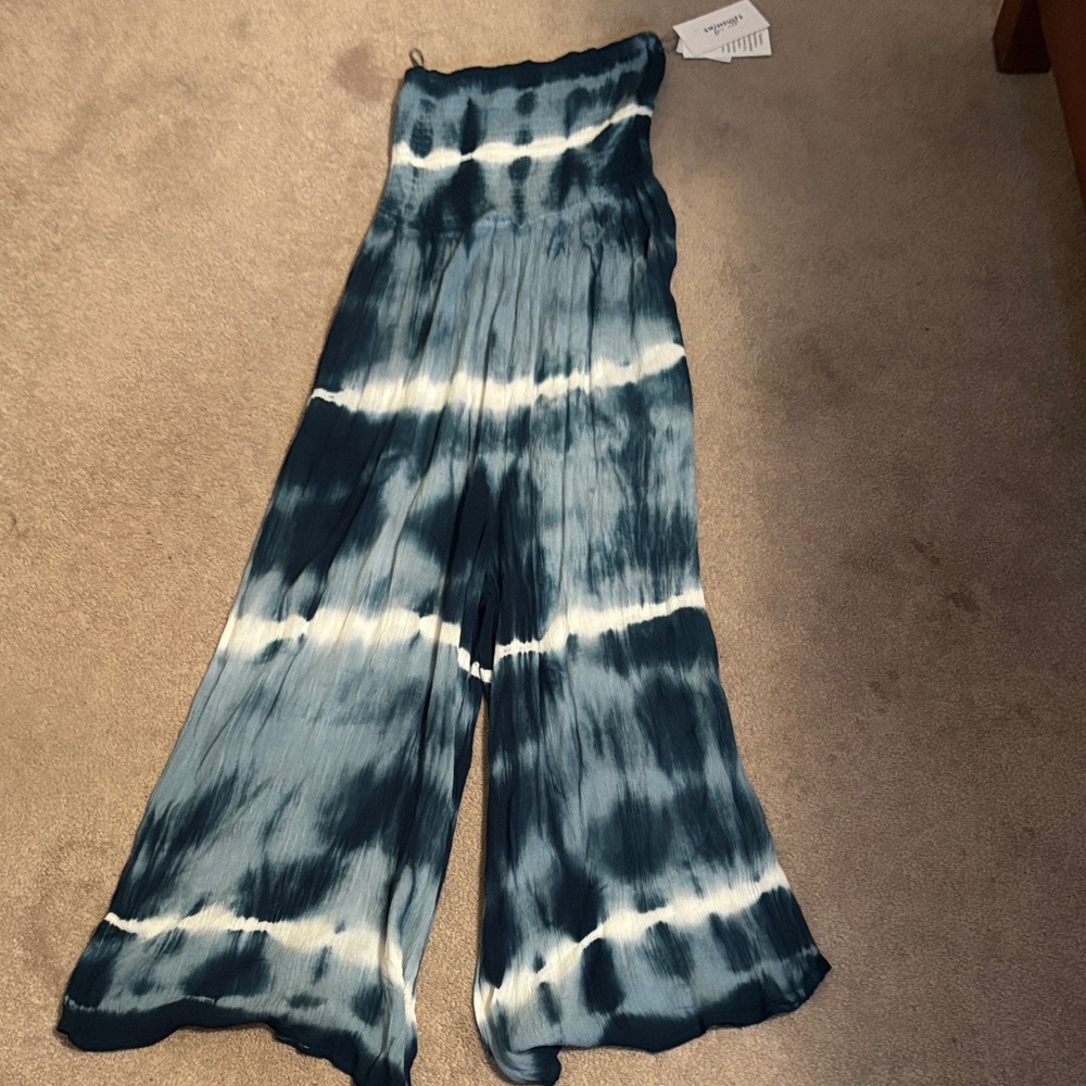 Strapless jumpsuit